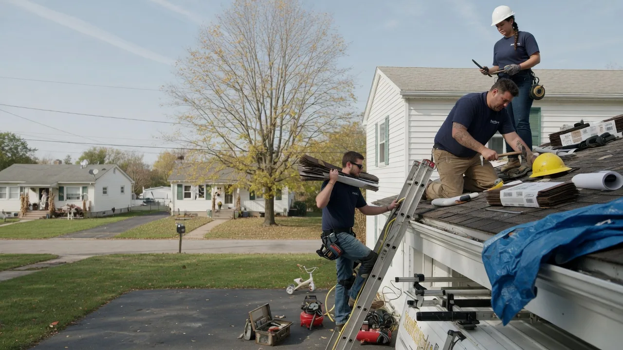 Local Roofing Contractors in Knoxville, IA near me